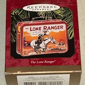 Hallmark Keepsake Ornament The Lone Ranger Lunchbox